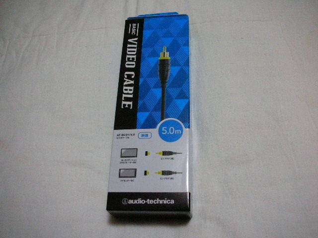 ★未使用品 audio technica オーディオテクニカ ビデオケーブル AT-BC31 5.0★拍卖