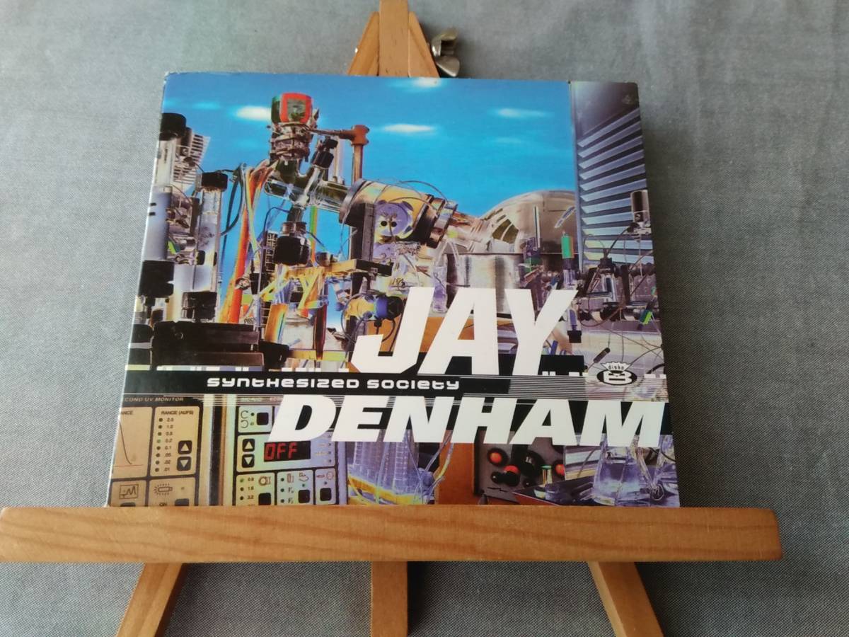 X621q 即決有 中古輸入CD TECHNO/ELECTRO JAY DENHAM 「Synthesized Society」 ジェイ・デナム デンハム デトロイト・テクノ拍卖