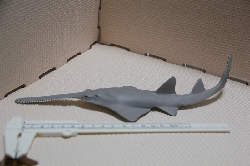 樹脂製 ノコギリエイ ソーフィッシュ 置物 検索 Sawfish 置物 検索 動物 フィギュア 置物 グッズ拍卖