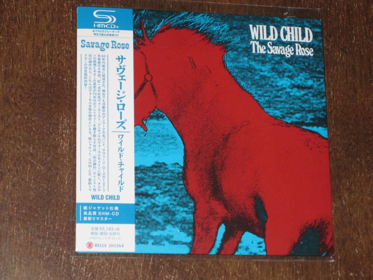 ☆画像追加☆ SAVAGE ROSE サヴェージ・ローズ / WILD CHILD ワイルド・チャイルド 2020年リマスター SHM-CD 国内帯有拍卖