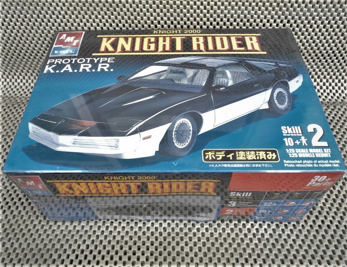 希少:塗装済み◆1/25☆ナイトライダー ナイト2000◎AMT ERTL 新品未開封未展示品◆発売元アオシマ模型拍卖