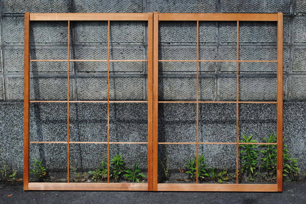 石4 2枚組 窓用 明り取り用 障子 1220x877x30ミリ拍卖