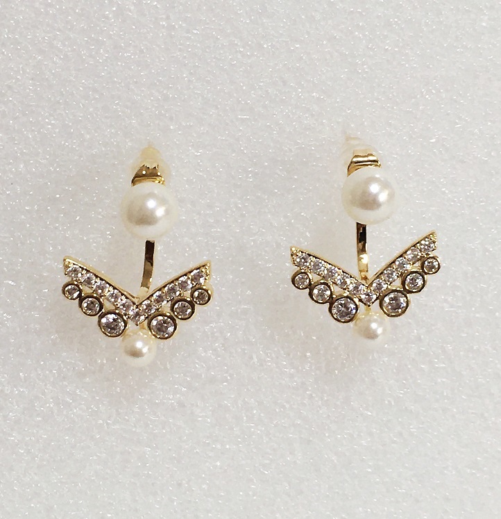 新品 ピアス 両耳 アクセサリー パール ゴールド おしゃれ 925 装飾品 小物 レディース (ゴールド)拍卖