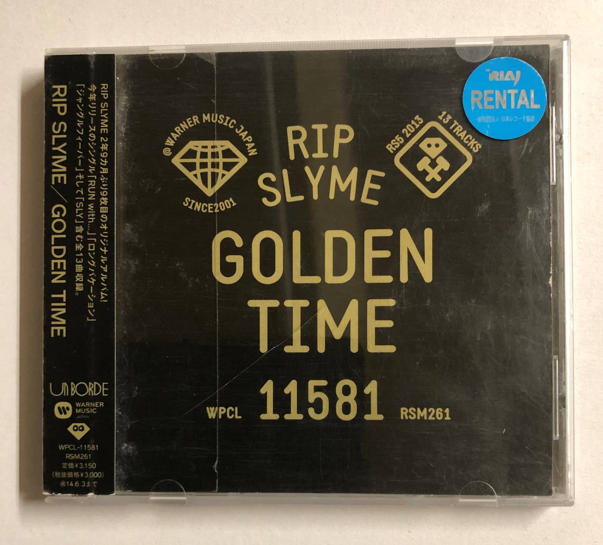 【CD】GOLDEN TIME(通常盤) RIP SLYME【レンタル落ち】@CD-09T@3拍卖