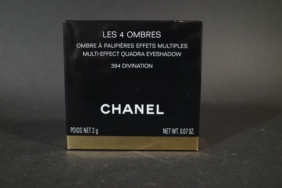 未使用 CHANEL シャネル レキャトルオンブル 394 ディヴィナション アイシャドウ拍卖