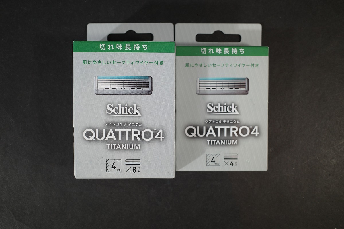 新品 未使用 替刃12個 シック クアトロ4 チタニウム 替刃8個 4個 拍卖