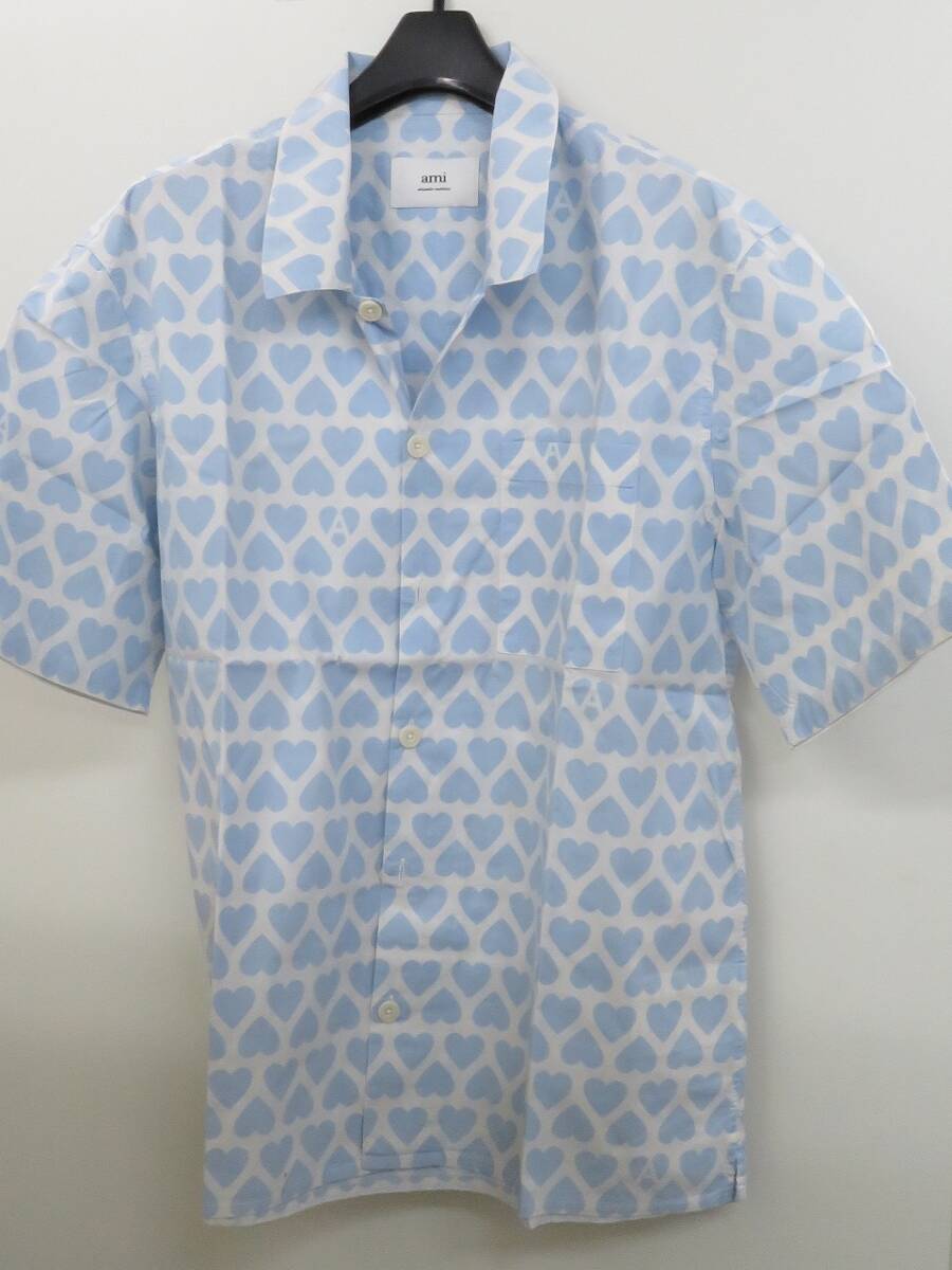 AMI PARIS アミ パリス キャンプカラー シャツ 41拍卖