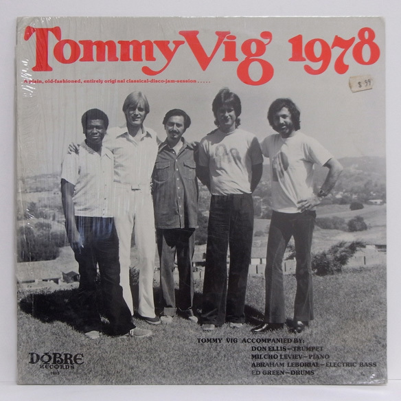 シールド・デッドストック!!■Tommy Vig■☆1978☆Dobre Records拍卖