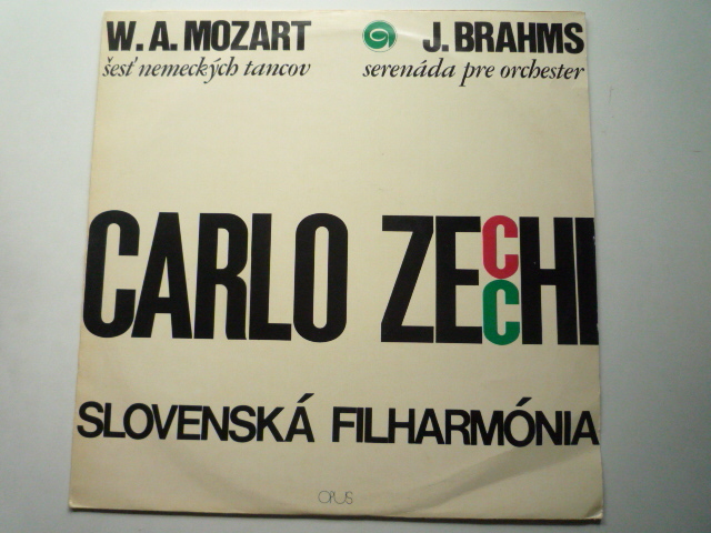 WB54 チェコOPUS盤LP ブラームス/セレナードOp.16、モーツァルト/ドイツ舞曲K.509 ゼッキ/スロヴァキアPO拍卖
