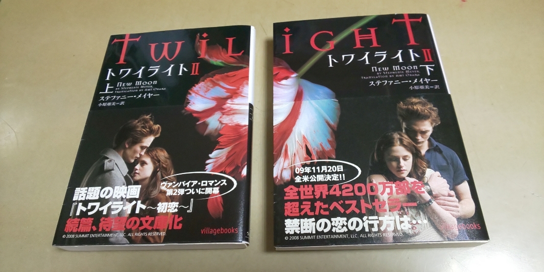 海外文学「トワナイトⅡ」㊤㊦2冊セット ウ゛ィレッジブックス拍卖