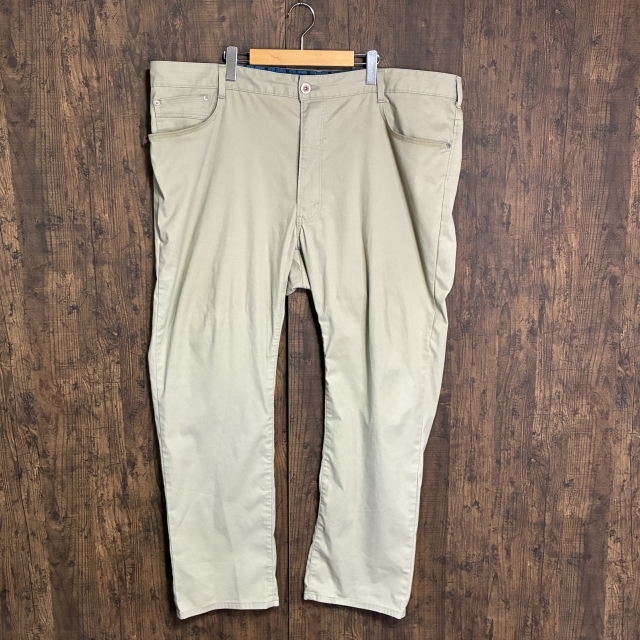 A435◇EDWIN | エドウィン チノパン ベージュ メンズ 4Lサイズ 中古品拍卖