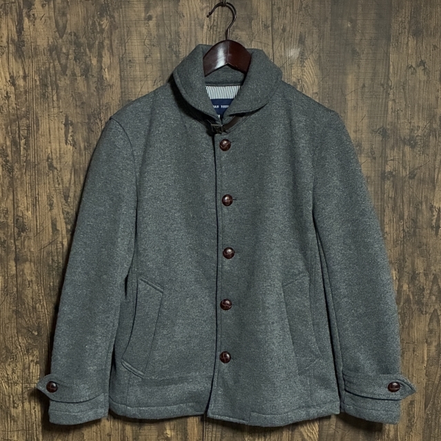 A152◇URBAN RESEARCH | アーバンリサーチ スタンドカラージャケット グレー メンズ 38サイズ 中古品拍卖