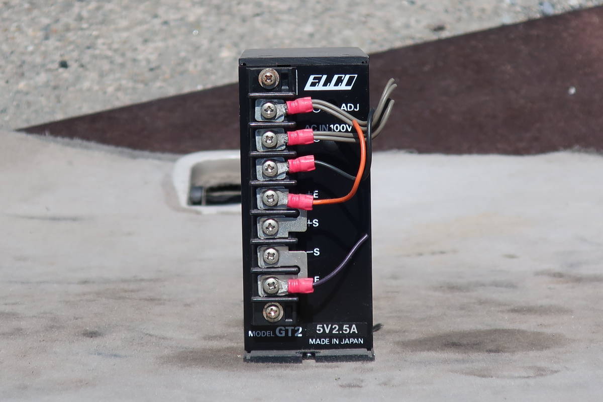 ELCO MODEL GT2 5V2.5A AC-DC コンバーター / 作動未確認!拍卖