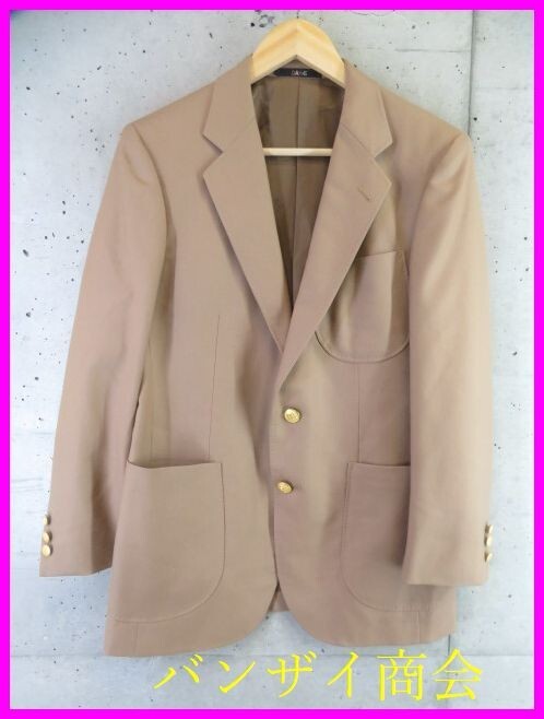 3060s16◆美品です◆金ボタン◆DAKS ダックス シングルジャケット 170/ブレザー/テーラード/スーツ/コート/ニット/シャツ/トラッドアイビー拍卖
