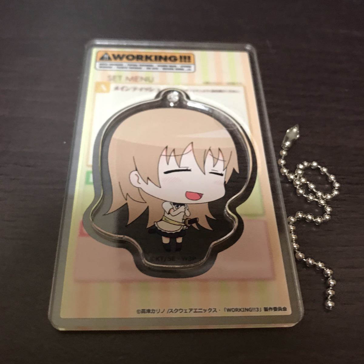 WORKING!!! トレーディングアクリルキーホルダー 轟八千代 アクキー キーホルダー ストラップ ワーキング グッズ 公式 WORKING拍卖