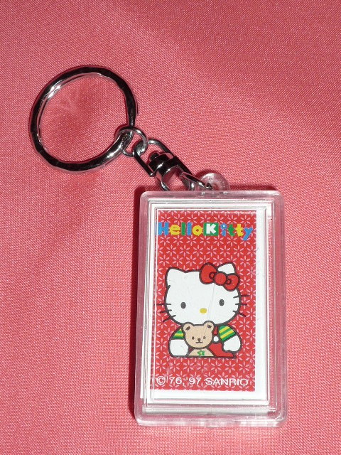 激レア!1997年 サンリオ ハローキティ トランプキーホルダー(非売品)拍卖