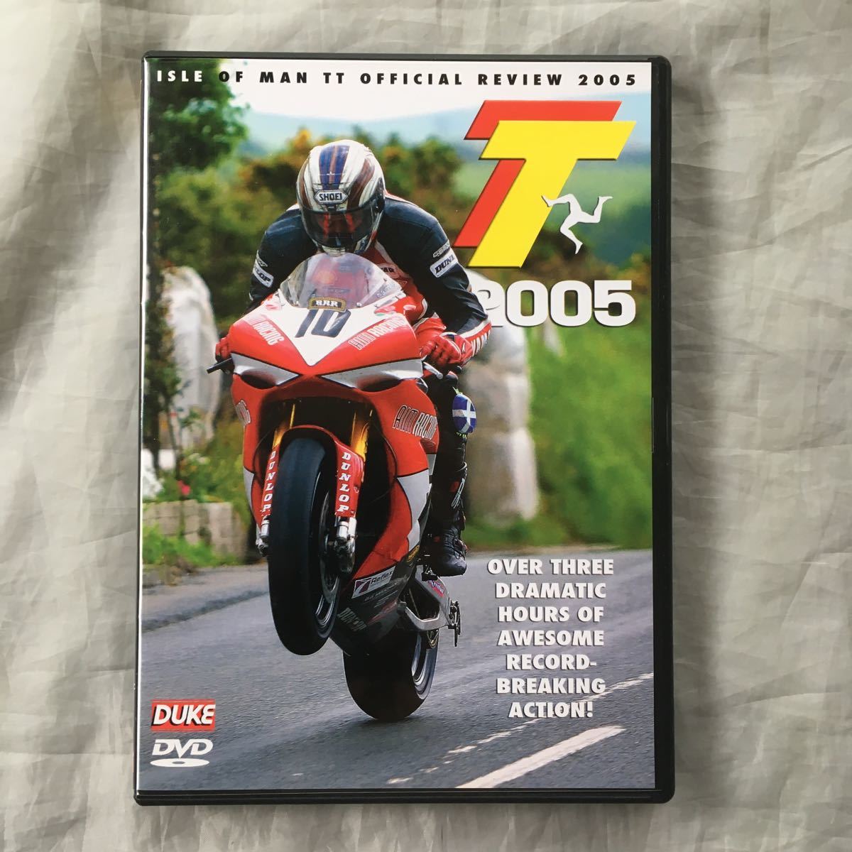 ■DUKE■マンTT島2005年■ヤマハ・J・マクギネス■3時間22分■UK仕様PAL方式拍卖