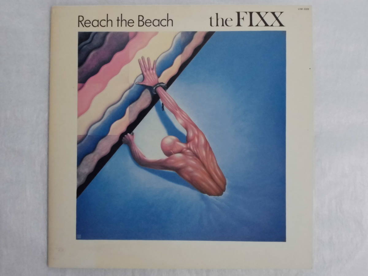 良盤屋 P-1354◆LP◆Pop Rock- フィクス/リーチ・ザ・ビーチ  The Fixx/Reach The Beach拍卖