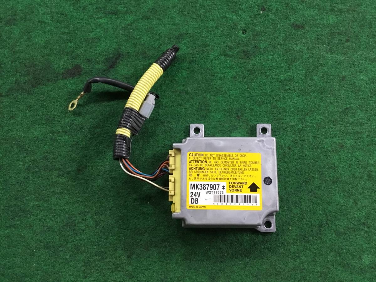 H.18年 キャンター エアバッグ SRS ユニット ヤフオク C 20625 即日発送可 FE82DEV MK387907拍卖