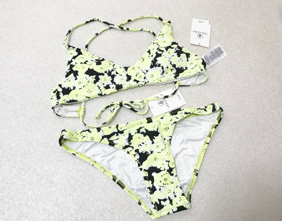 ●レディス水着 USA XS●ボルコム【VOLCOM】ソフトビキニ/Pretty Wild Cross 定価:13,000+税拍卖