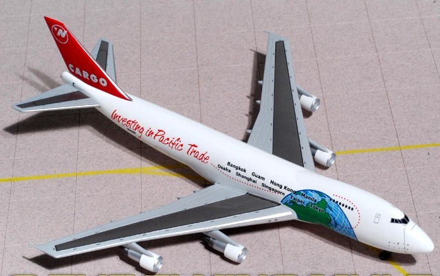 ■即決ドラゴン 1/400【ボーイング 747-2J9F ノースウエスト航空 CARGO #N643NW拍卖