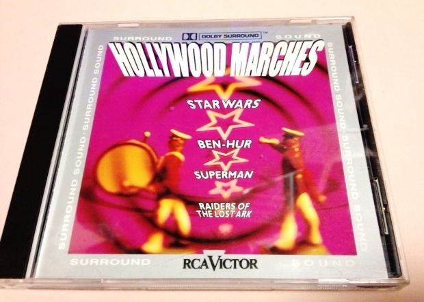 映画音楽集 Hollywood Marches US盤/Ben-Hur,Bridge On The River Kwai,Superman,Star Wars,Lawrence Of Arabia等拍卖