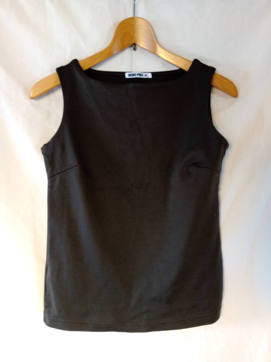 フランス MONOPRIX ノースリーブ カットソー M モノプリ拍卖