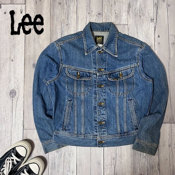 90's~☆Lee RIDERS リーライダース☆0424 デニムジャケット size【L】 Gジャン S2324拍卖