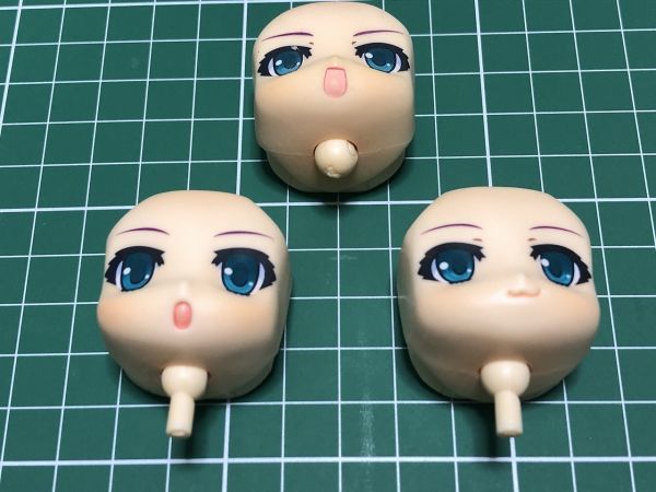 ねんどろいど パーツ 斬魔大聖デモンベイン アル・アジフ 顔 3点セット 通常/表情/笑顔拍卖