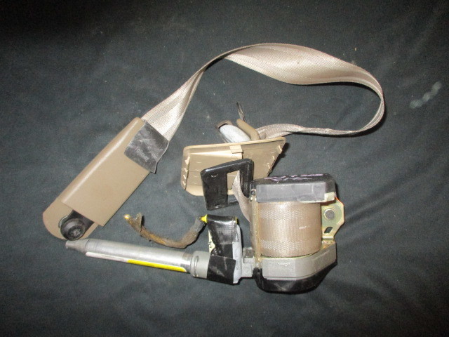 ■ジャガー XJ8 シート ベルト フロント 右 中古 X308 HNF7054AA/AEK HNC1452AC 部品取あり Bピラー カバー キャッチ レシーバー バックル 拍卖