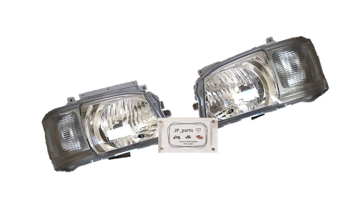 トヨタ TOYOTA 純正 新品未使用 ハイエース200型 1型、2型ヘッドライトユニット左右 518拍卖