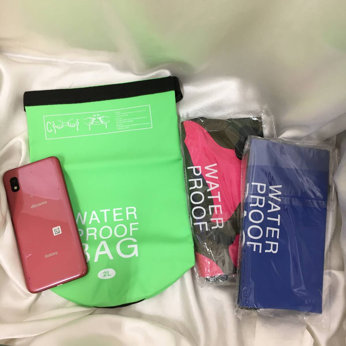 【カラー選べる】2L ドライバッグ ウォータープルーフバッグ 防水 完全防水 防災 ウォーターバッグ 拍卖