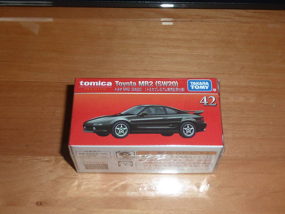 トミカプレミアム No.42 トヨタ MR2 TOYOTA 未開封 新車 SW20 GT GT-S Gリミテッド拍卖