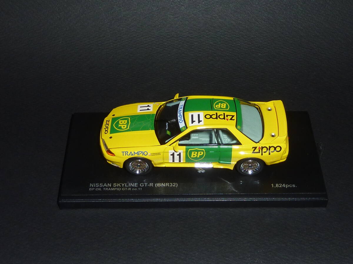 京商 ニッサン スカイライン BP Oil TRAMPIO Skyline GT-R (R32) #11 1993 JTC 日産 BPオイル トランピオ GTR Gr.A グループA 難有拍卖