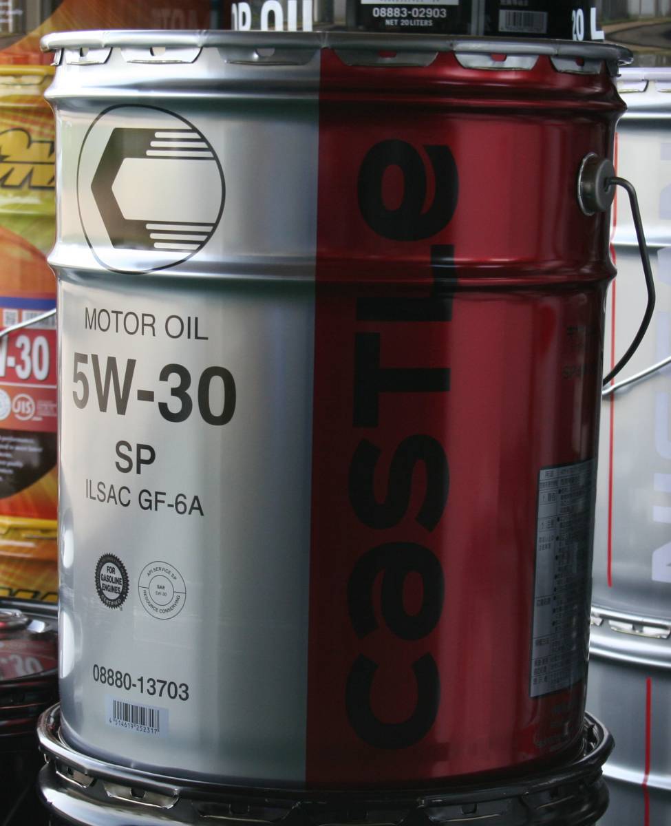 ☆ キヤッスル SP. 5W-30. API-SP. ILSAC GF-6A. 20L. 本数限定です。拍卖