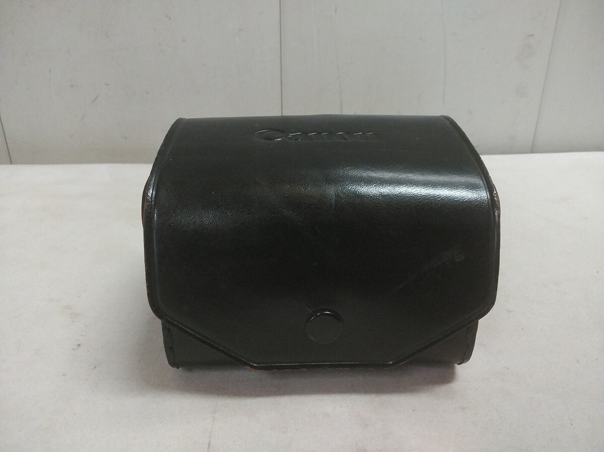 希少!! レトロ!! レタP/キャノン cannon サーボファインダー用 革製ケース【 11.7×10.5×8cm 】長期保管在庫品 拍卖