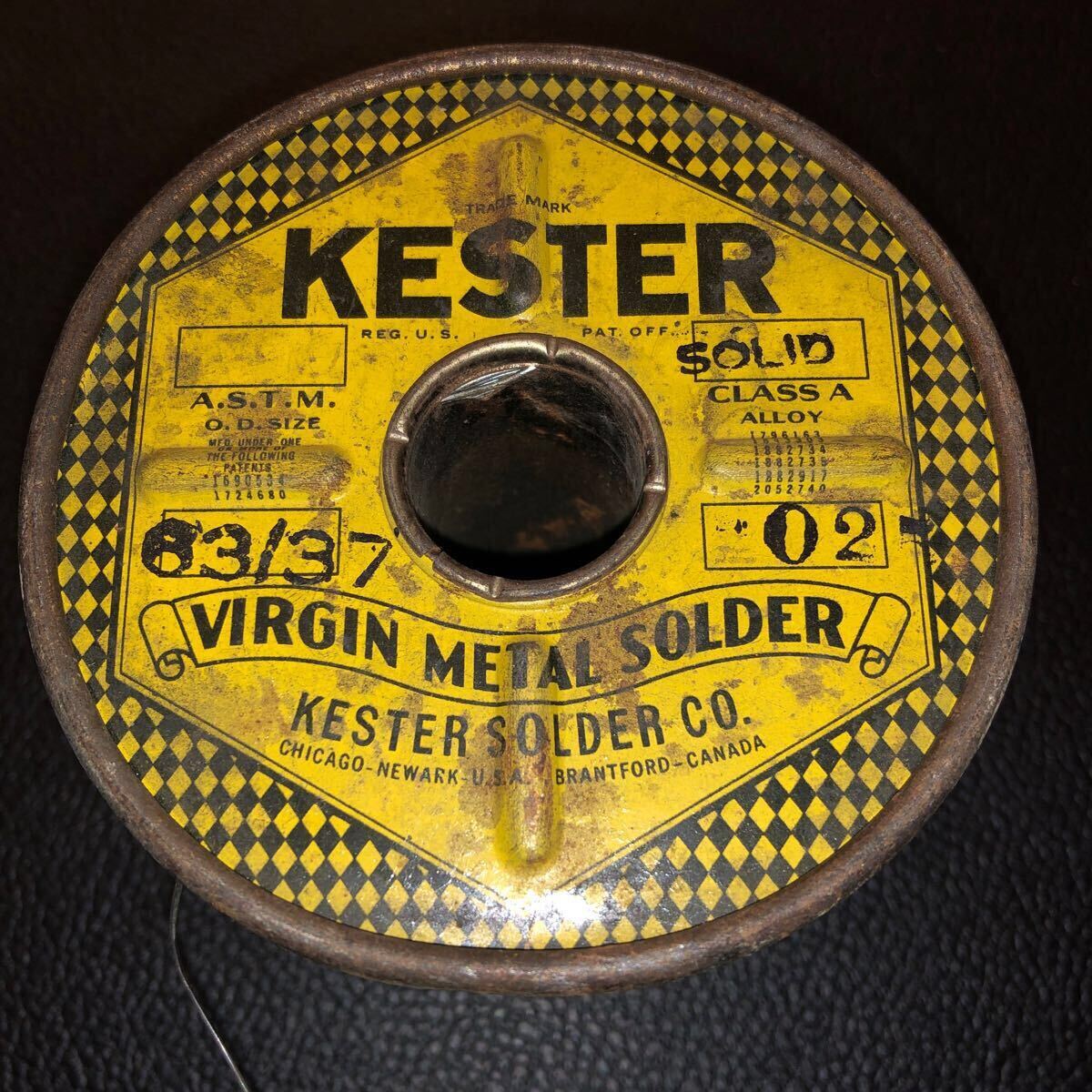 KESTER virgin metal 63/37 1940年代 切り売り2m拍卖