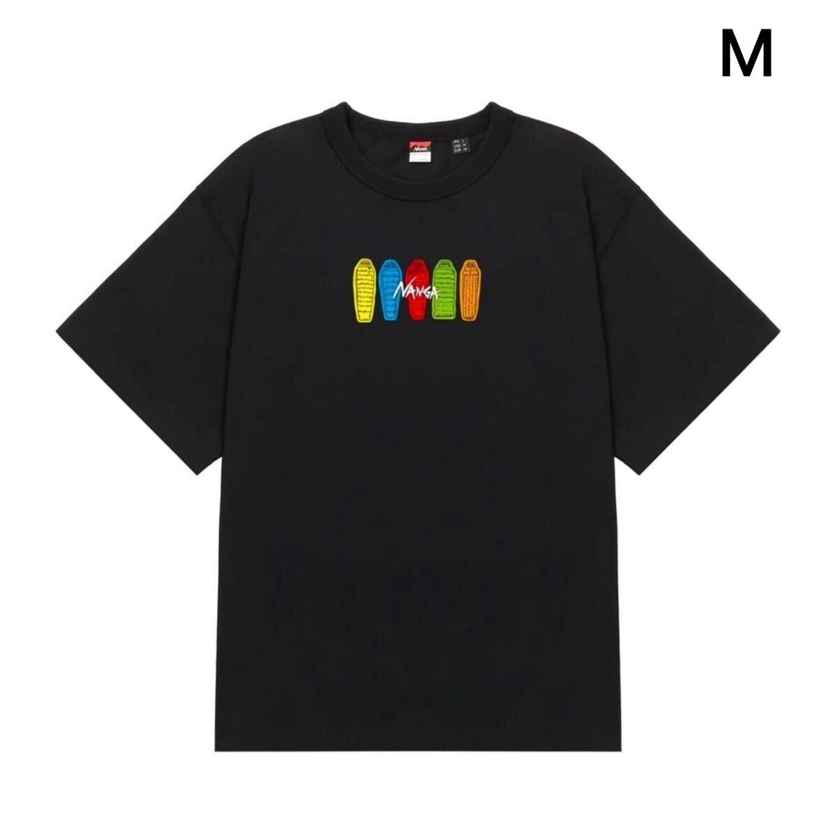NANGA ナンガ エコハイブリッドTシャツ (SB PT) M ブラック ECO HYBRID TEE(SB PT) BLK Tシャツ拍卖