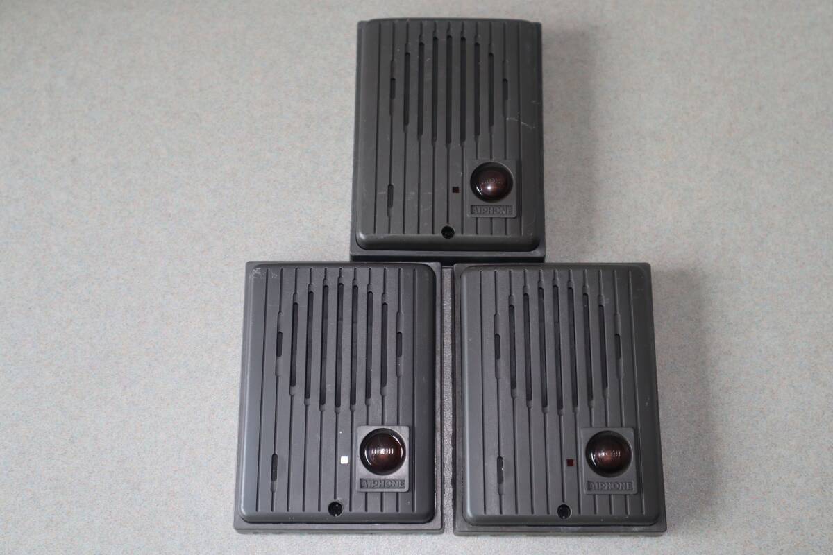 G8797 P 3台セット アイホン 玄関子機 QF-DK インターホン ドアホン 作動良好 Aiphone拍卖