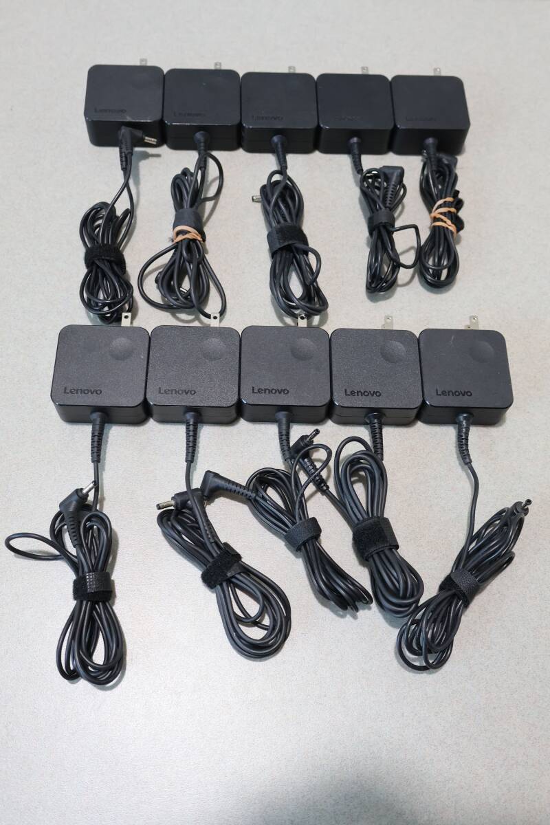 G6814 (+1) L 10個セット Lenovo 20V 2.25A 45W ACアダプター /ADL45WCC/YOGA 720-12IKBなど対応拍卖