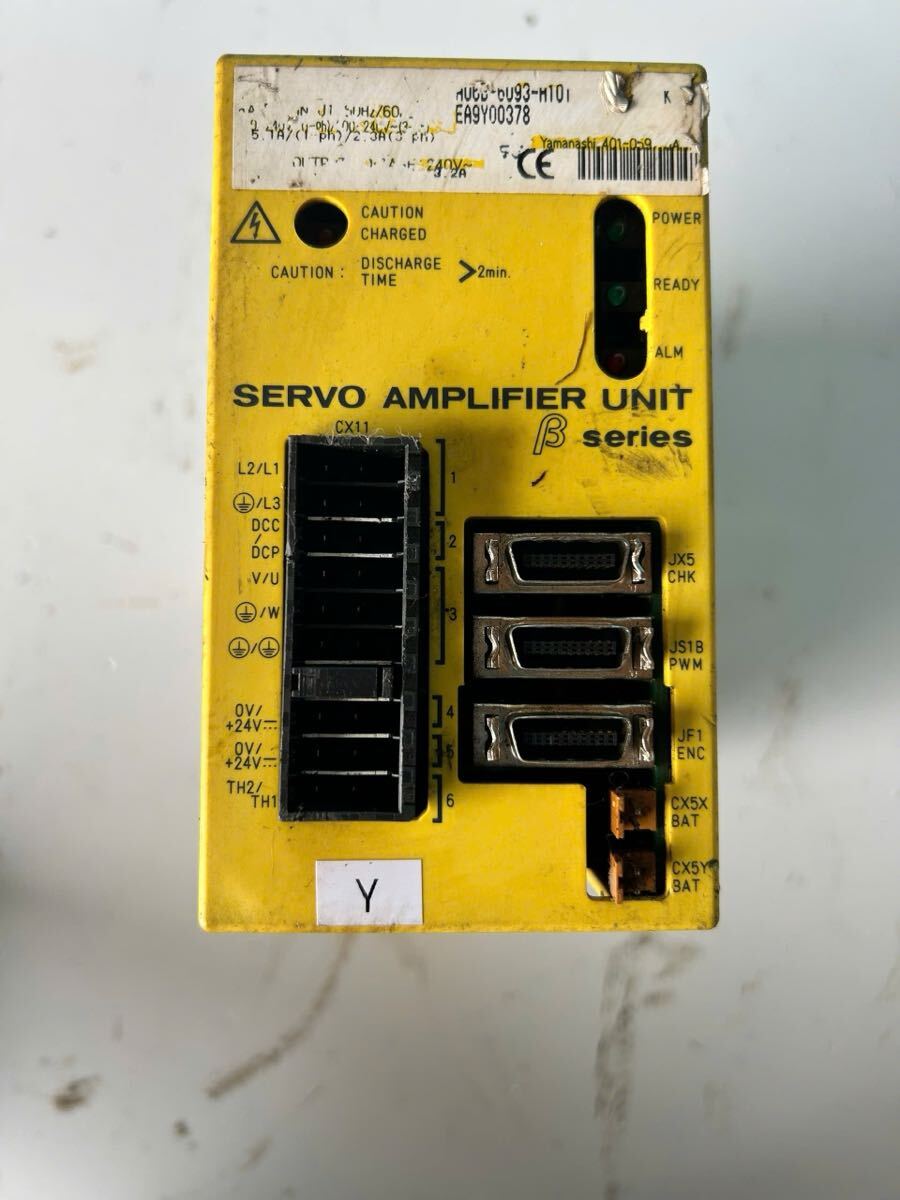Y FANUC SEVRVO AMPLIFIER A06B-6096-H101拍卖