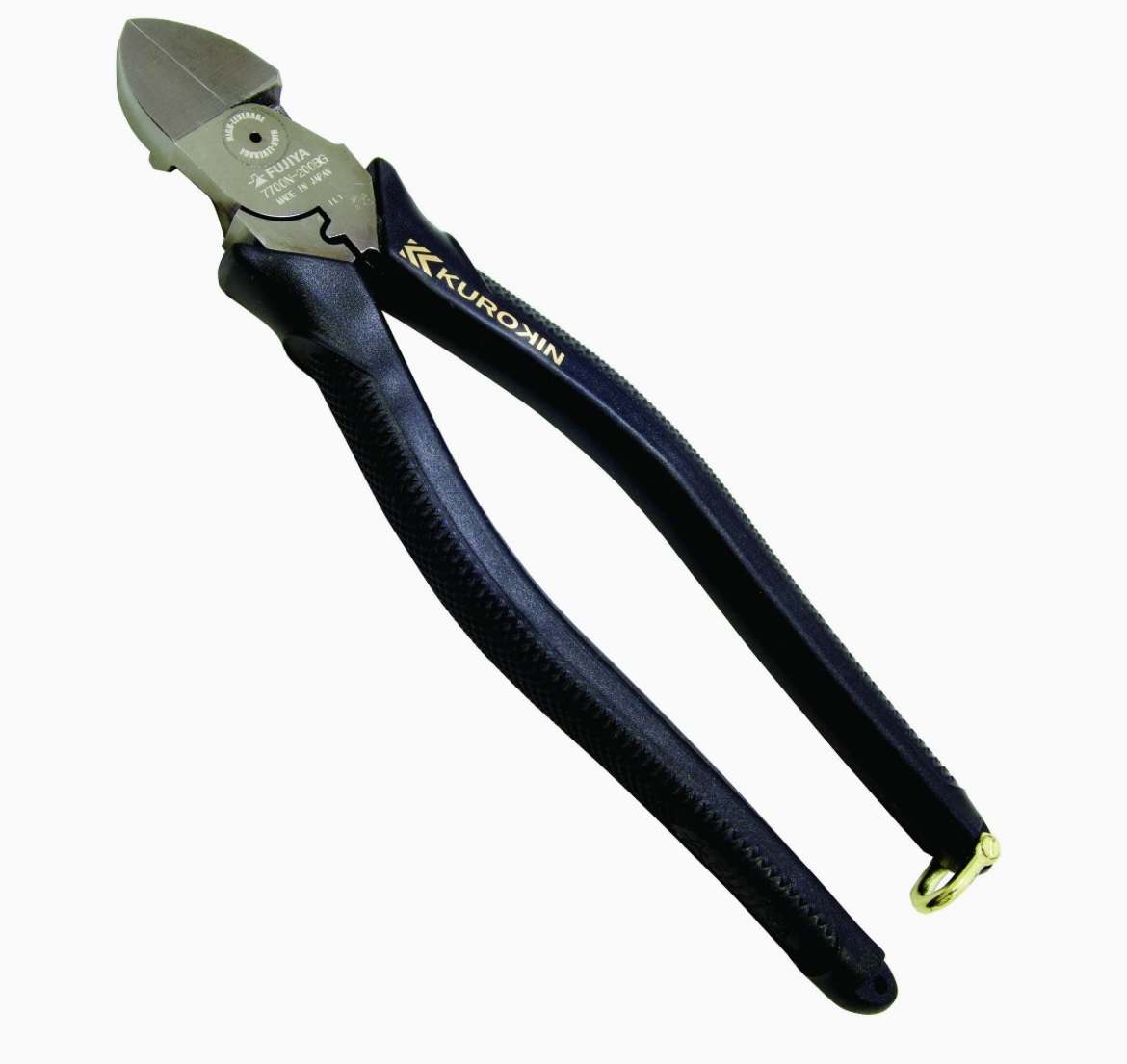新品・未使用 7700N-200BG 200mm 電工名人偏芯薄刃ニッパ 偏芯機構 (黒金)(KUROKIN) FUJIYA(フジ矢)◇送料無料◇拍卖