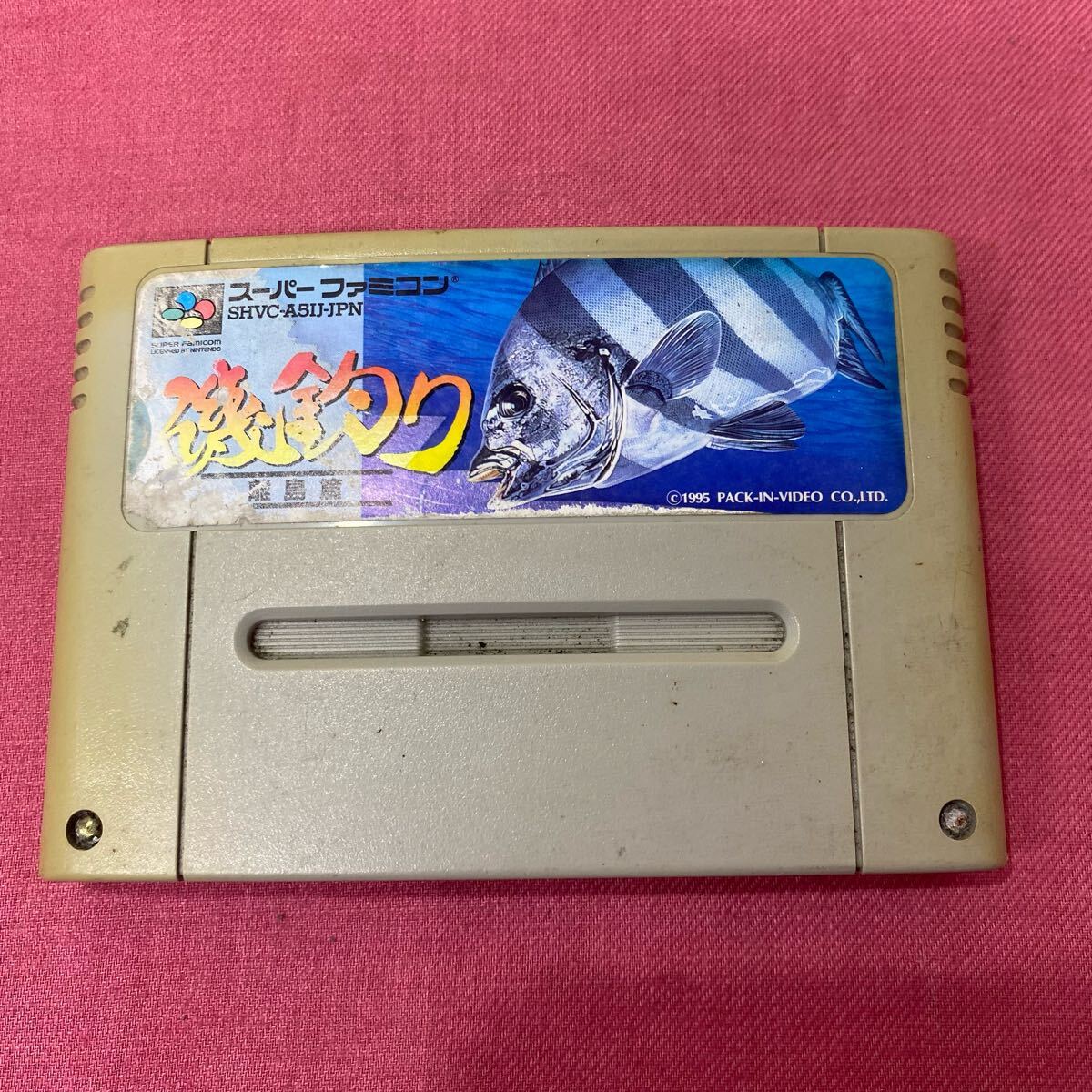 磯釣り 離島 スーパーファミコン ソフト 動作未確認 とーわひ072205拍卖