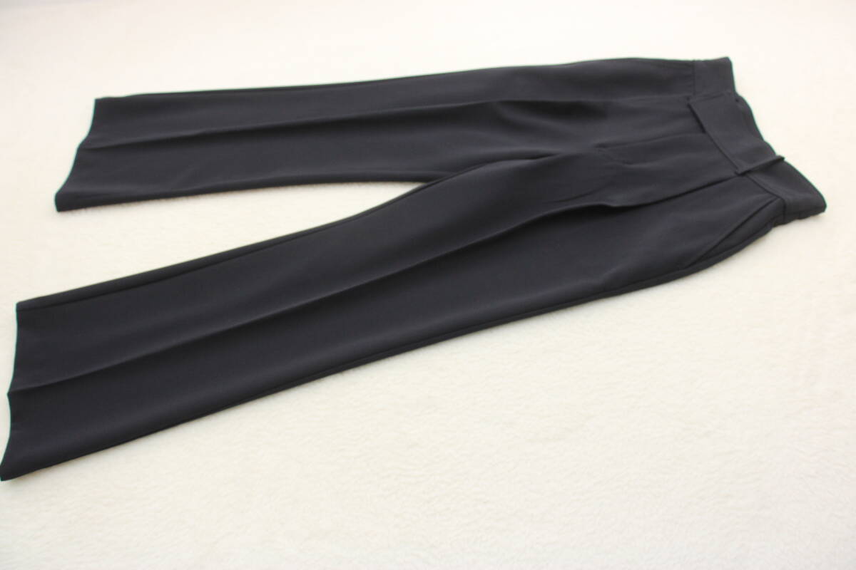 2639 新品 ウエストゴムタックパンツ ネイビーSサイズ拍卖