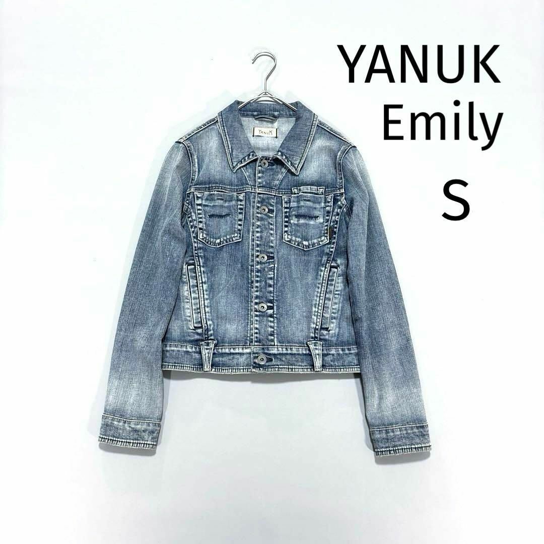 YANUK EMILY 2nd デニムジャケット TYPE2 ブルー S ヤヌーク エミリー拍卖