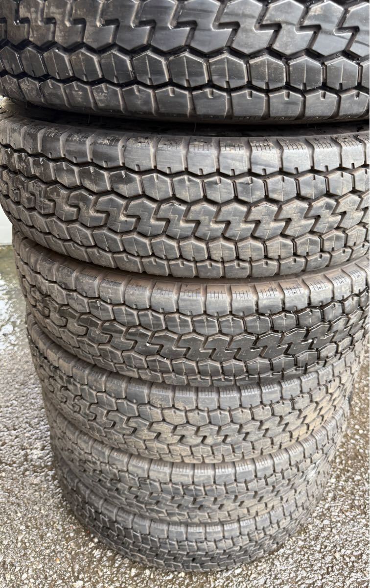 ミックス タイヤ ヨコハマ LT752R 2023年 205/85R16 117/115N 深溝 11ミリ 6本セット拍卖