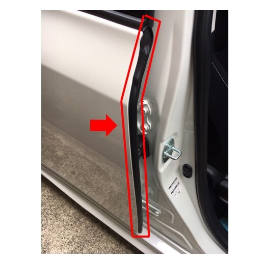 ◆新品 未使用 純正部品 トヨタ SAI リアドア ウェザーストリップ 左右セット リフレッシュ TOYOTA 流用 ウィッシュ プリウスα◆拍卖