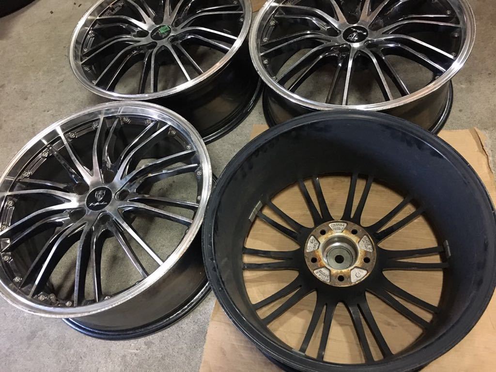 ★トラフィックスター メッシュ 1ピース 4本 8J アルファード ヴェルファイア ノア ヴォクシー クラウン セルシオ マーク プリウスα拍卖