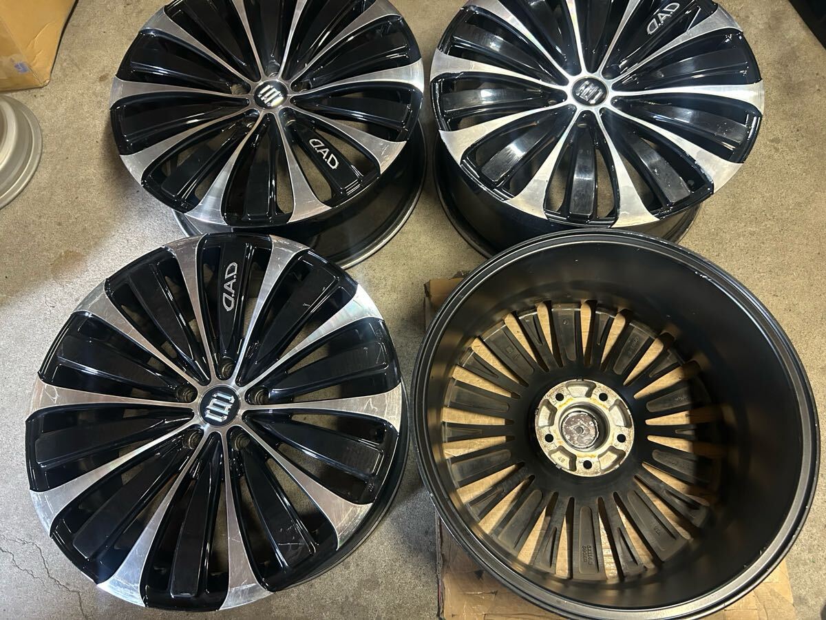 ★DAD ギャルソン 4本 8J+45 アルファード ヴェルファイア プリウスα (0709)拍卖