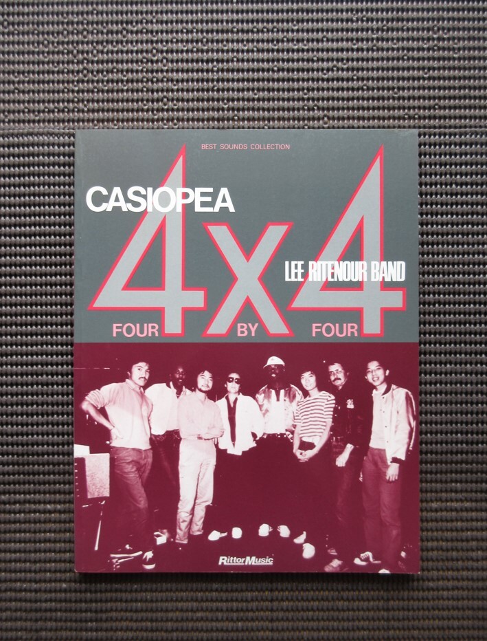 バンドスコア 4×4 FOUR BY FOUR CASIOPEA Lee Ritenour 中古楽譜 カシオペア リーリトナー 野呂一生 向谷実 桜井哲夫 佐々木隆 送料無料!拍卖